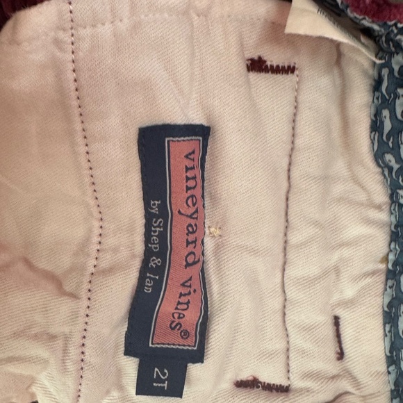 Vineyard Vines Kids Corduroy Pants Boys Christmas Tree Car Embroidered 2T - Picture 3 of 3